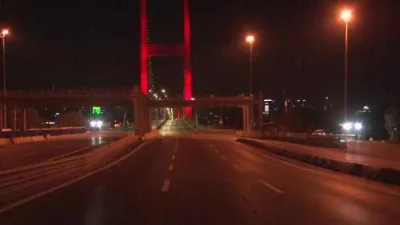 15 Temmuz Şehitler Köprüsü'nde 29 Ekim nedeniyle trafik kısıtlaması